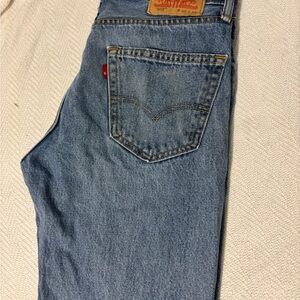 Levi's Men's Light Blue Straight Jeans